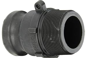 BANJO CORP Banjo 200F Polypropylene Cam & Groove Fitting, 2" Male Adapter x NPT Male