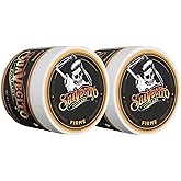 Suavecito Pomade Firme (Strong) Hold - Strong Hold Hair Pomade For Men - Medium Shine Water Based Flake Free Hair Gel - Easy To Wash Out - All Day Hold For All Hair Styles