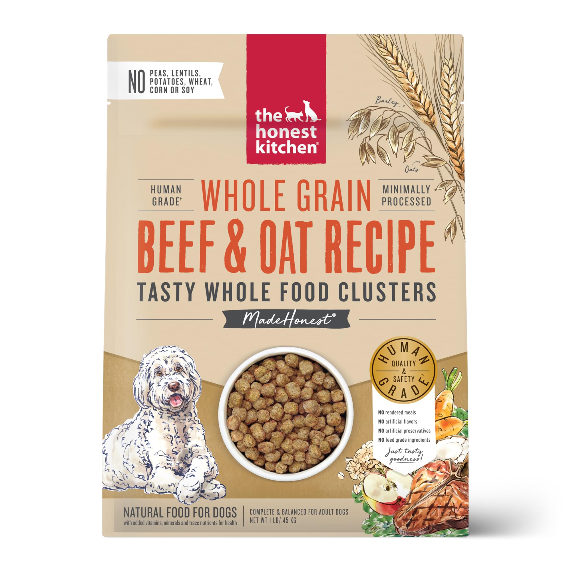 The Honest Kitchen Whole Food Clusters Whole Grain