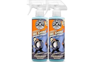 Chemical Guys Tire Kicker Sprayable Extra Glossy Tire Shine Spray, Dry-to-Touch Dressing - Restores Wet Look to Rubber, Vinyl, and Plastic, Safe for Cars, Trucks, Motorcycles, RVs, and More - 16 oz