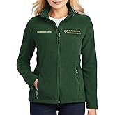 NACRE APPAREL Custom Embroidered Midweight Fleece Jacket for Men & Women Personalized Nurse Fleece Jacket