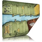 Galen's Games Strategy Playmat, Neoprene Mat for Heritage Farms &amp; Arizona | Double-Sided Neoprene Playmat for Heritage Farms &amp; Verdant Arizona, Durable, Rolls Flat, 16x10 TCG Mat