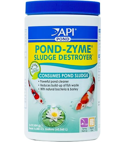 EasyPro ABB25X Pond Sludge Remover Pellets - 25 Lbs Bulk Treatment For Koi Ponds & Water Features