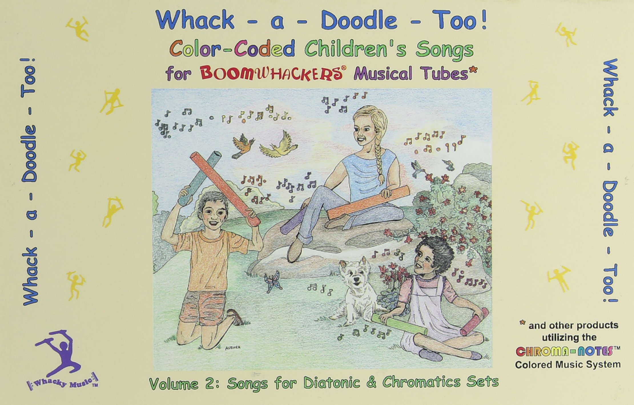 Boomwhackers SB02 Whack-A-Doodle Too! Song Book