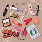 Technic Mega Trends 14 Piece Full Size Makeup Gift Set Cosmetic Eyes Face Lips view 3