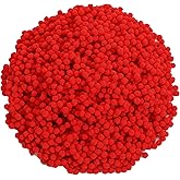 Caydo 2400 Pieces Mini Craft Pompoms Red Colors 6 mm Pom poms for Hobby Supplies and Valentine's Day Decorations