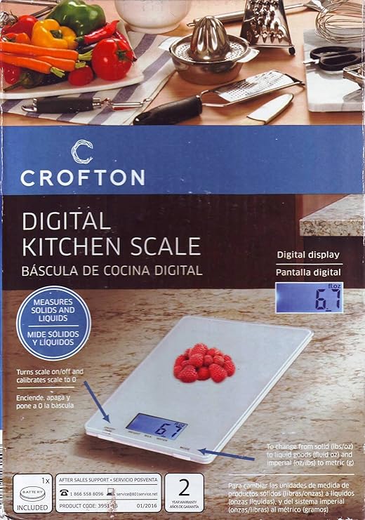 Crofton Nutrition Kitchen Scales Manual Nutrition Pics