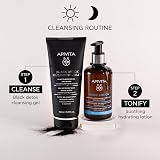 Apivita Black Detox Cleansing Jelly 150ml Face & Eyes Charcoal Propolis view 4