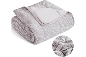 DREAMCARE Viscose derived from Bamboo Weighted Blanket - 20 Pounds, Cooling Weighted Blanket 60"x 80"