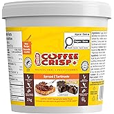 COFFEE CRISP® Spread, 2kg, Chocolate & Coffee-Flavoured Spread for Desserts, Pancakes, and More, Made with Cocoa