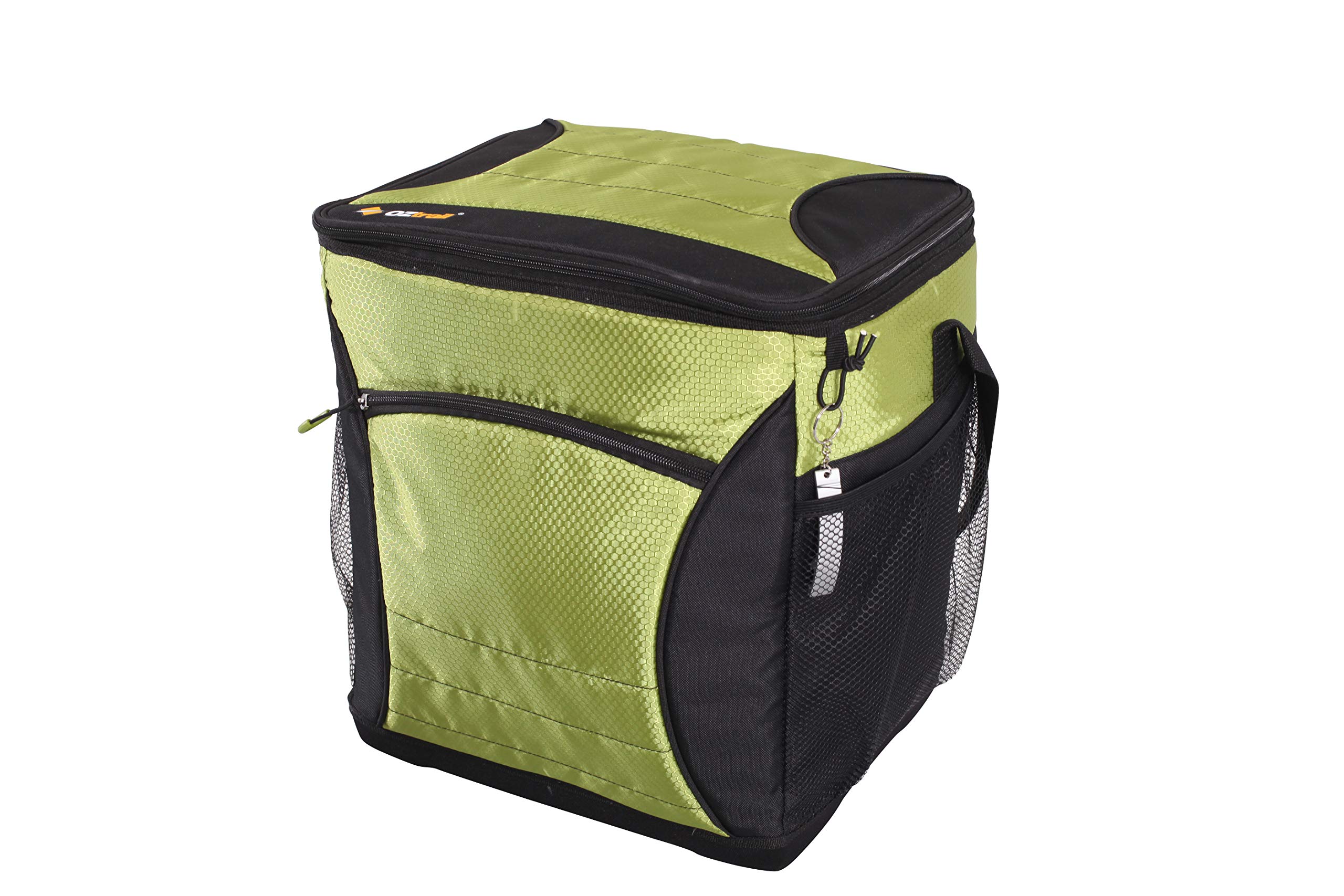 36 Can Hard Base Cooler CI-CB36-A - 34x28x38cm In built attached bottle opener, Collapsible Soft Cooler - Collapsible Cooler Bag - Family Size - Perfect for Beach, Picnics, Camping & Sporting Events