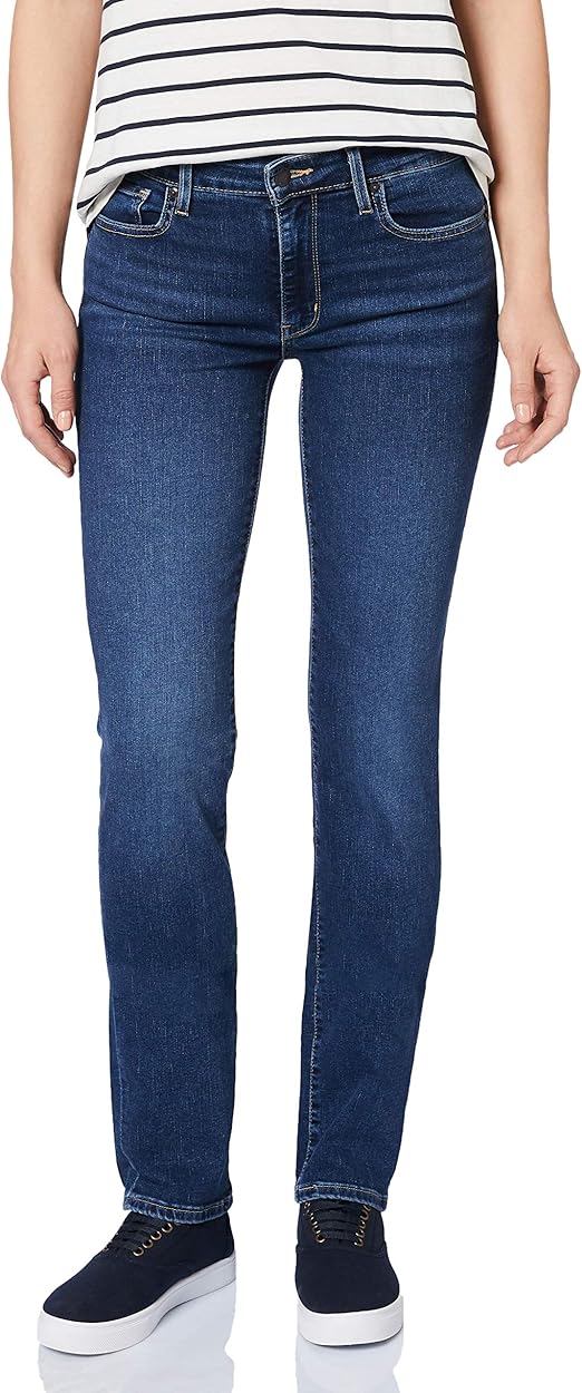 Levi's 712 Women's Slim Jeans Red/Between/White/Grey/Steel/Lines Slim
