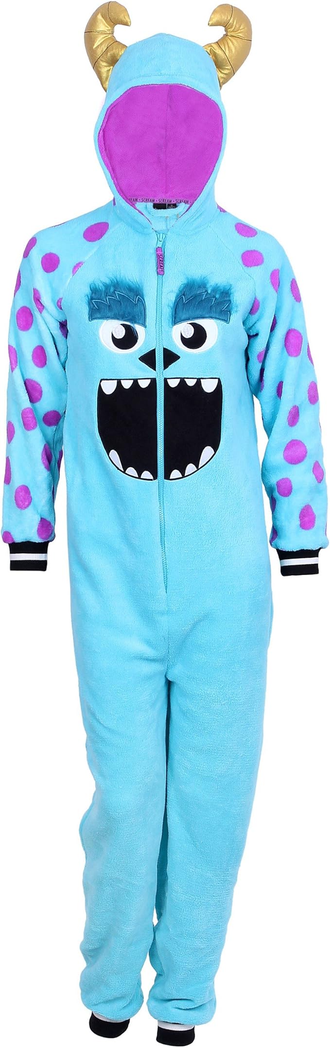 Disney Pixar, Sulley, Monsters INC University, Ladies Onesie, Pyjama