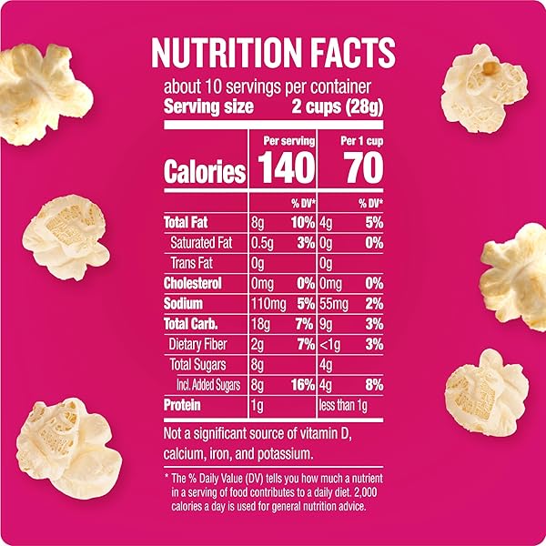ANGIE’S BOOMCHICKAPOP SWEET AND SALTY KETTLE CORN POPCORN, GLUTEN FREE, PARTY SIZE 10 OZ.