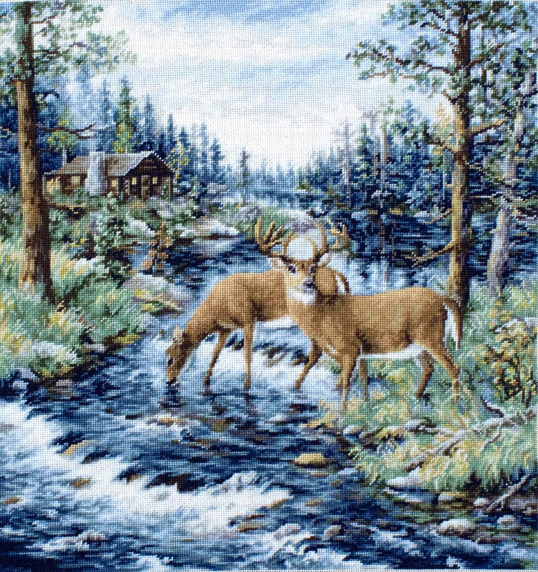 LUCAS-S G606 Tapestry Set, Multi-Colour, 24 x 26.5 cm