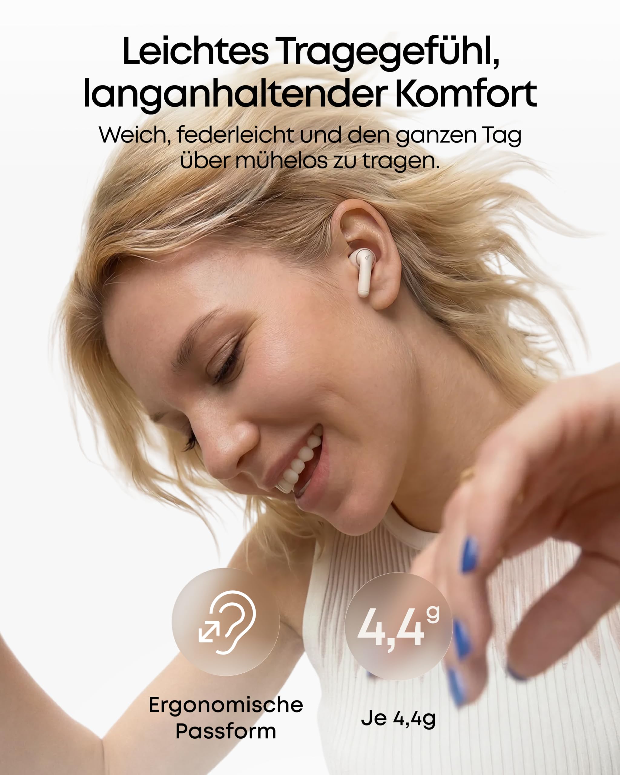 soundcore by Anker P42i, In-Ear kabellose Noise Cancelling Kopfhörer 5