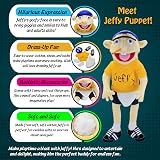 Britiva SML Jeffy Hand Puppet with 2 Rods 60cm XL Ventriloquist Dummy view 6