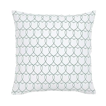 Amazon Com Carousel Designs Green Sweetheart Throw Pillow