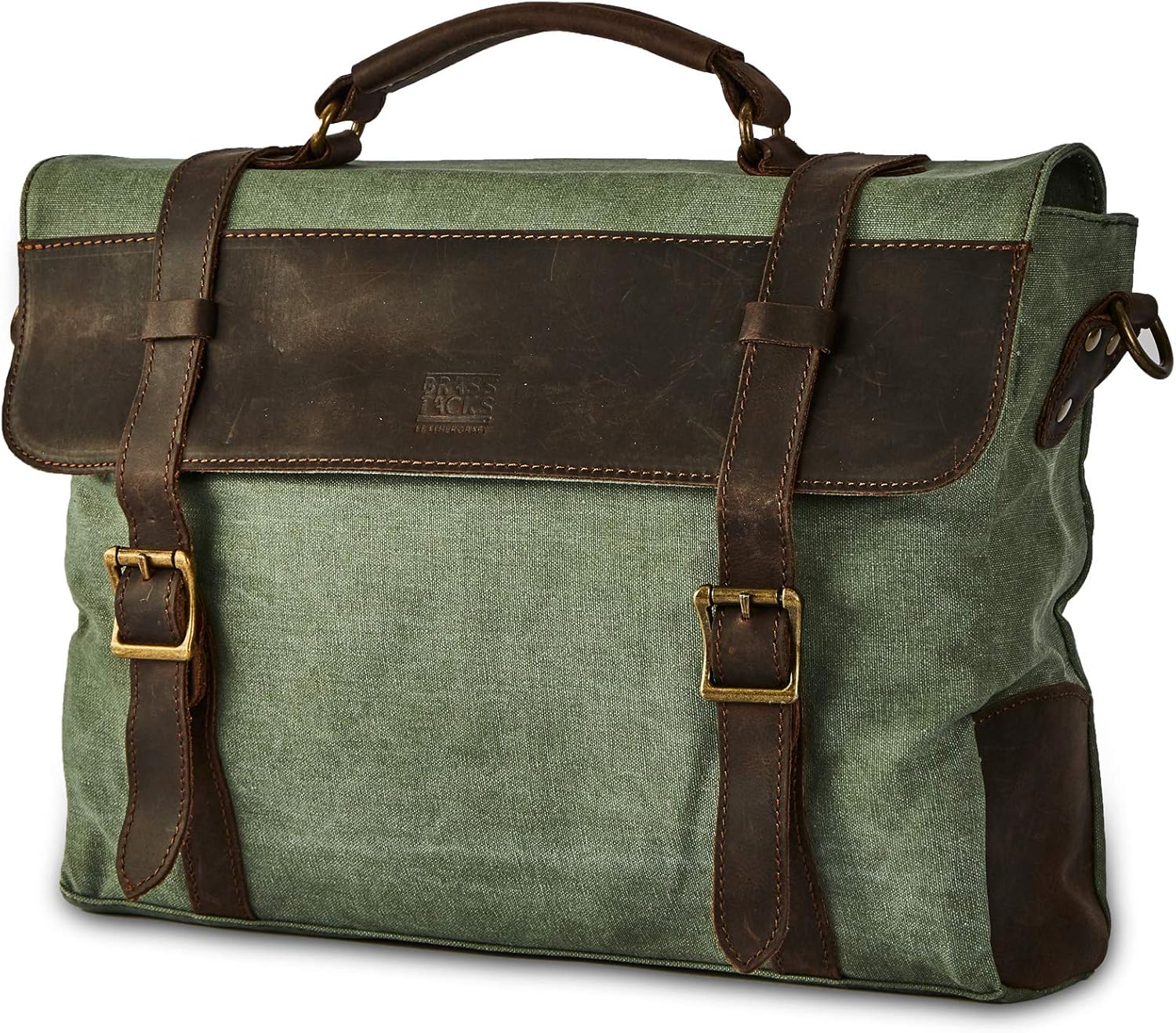 heavy duty leather briefcase