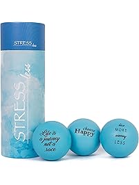 Stress Balls with Motivational Quotes, Stress Relief Toys for Adults and Kids (3 pack stress balls)