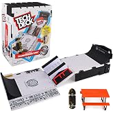 TECH DECK The Berrics X-Connect Park Creator Customizable Ramp Set | Foldable 30" Transforming Park, Berrics Pro Fingerboard, Portable Mini Skatepark, Toy Skateboard GIfts for Kids Ages 6+