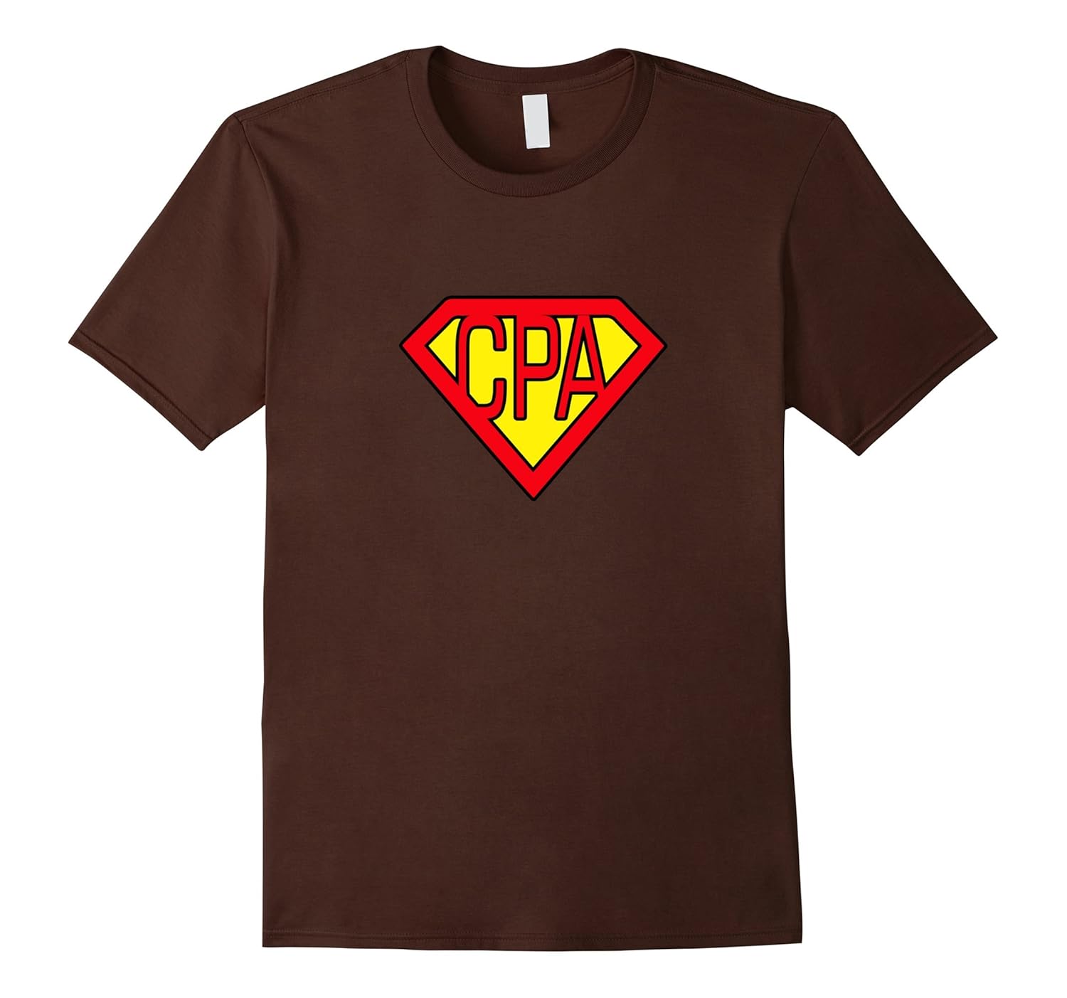 CPA / Accountant Superhero T Shirt-anz