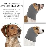 Cobee Dog Snood for Neck and Ears Warmer Gray L Size view 4