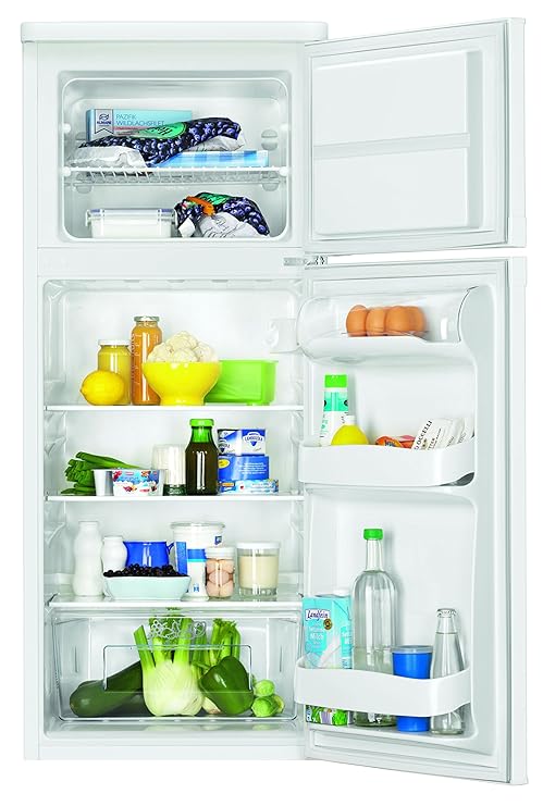 Zanussi ZRT18100WA Kühl-Gefrier-Kombination/A+ / 120,90 cm Höhe / 205 kWh/Jahr / 132 L Kühlteil / 41 L Gefrierteil/Mechanisch