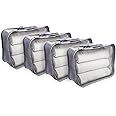 Rolling Nomad Multi-Purpose Packing Cubes, Travel Accesories, Essentials, Organizers, Lightweight, Breathable, Expandable Mesh, Sheet Compression Bags