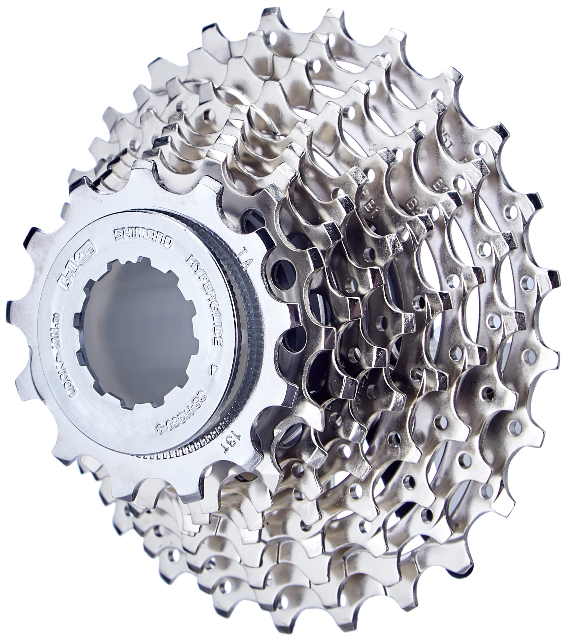 SHIMANO Tiagra HG50 9 Speed Cassette - Silver, 11-30 Teeth
