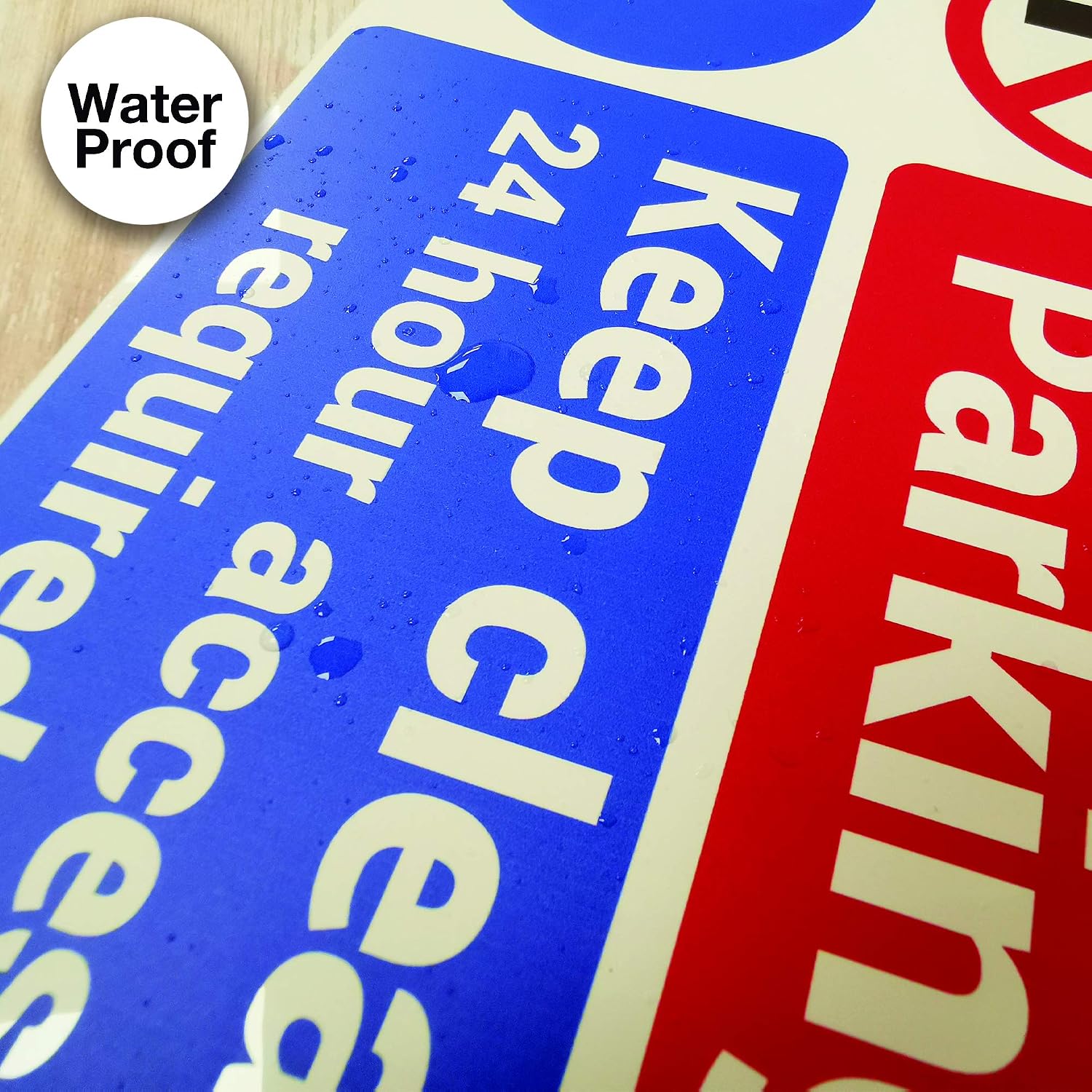 LP Lifestyle No Parking Keep Clear Sign - Image 4