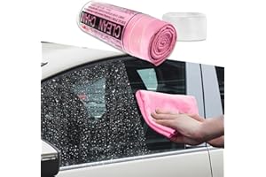 WINUERK Premium Shammy Cloth for Car Drying, 26"x17" Super Absorbent Reusable Chamois Towel for Car, Reusable Scratch-Free Car Drying Towel, Universal Car Cleaning Supplies for Most Cars