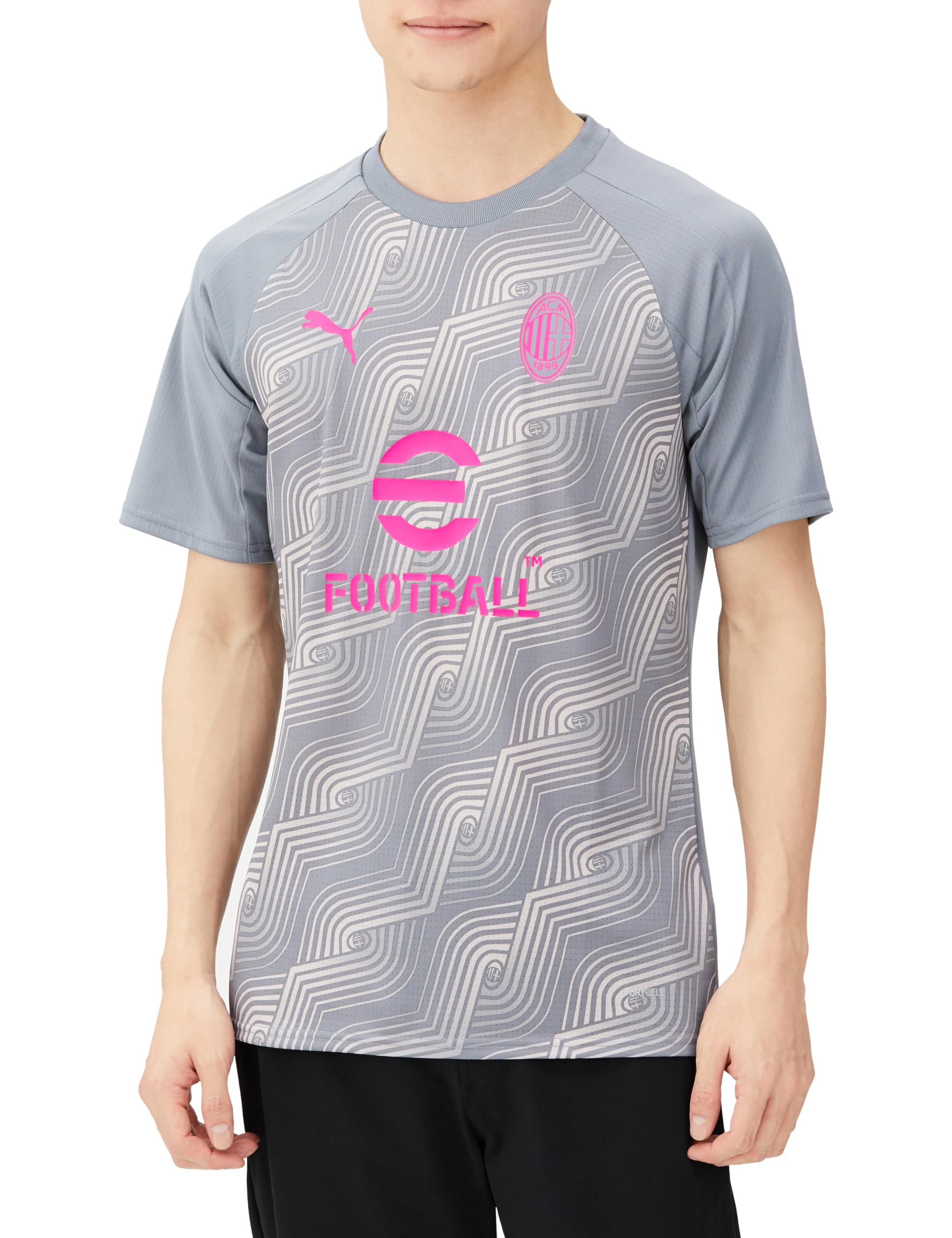 AC Milan PUMA Prematch 2023/24 Season Unisex Adult T-Shirt