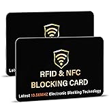 SaiTech IT 2 Pack RFID Blocking Card, One Card