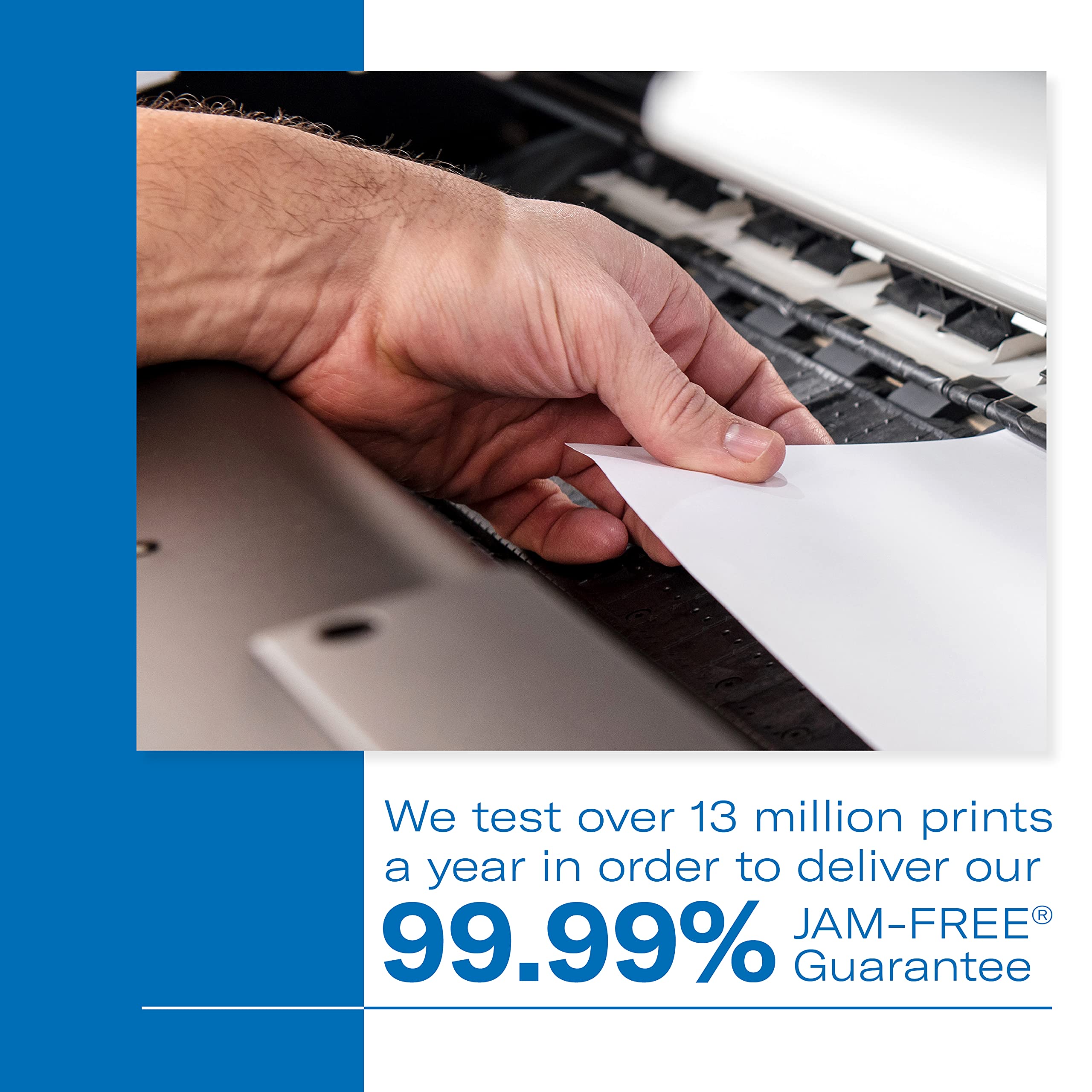 Hammermill Cardstock, Premium Color Copy, 60 lb, 11 x 17-1 Pack (250 Sheets) - 100 Bright, Made in the USA Card Stock, 122556R , White