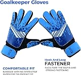EFAH SPORTS Kids Goalkeeper Gloves Super Grip Palms Youth Soccer Goalie view 3