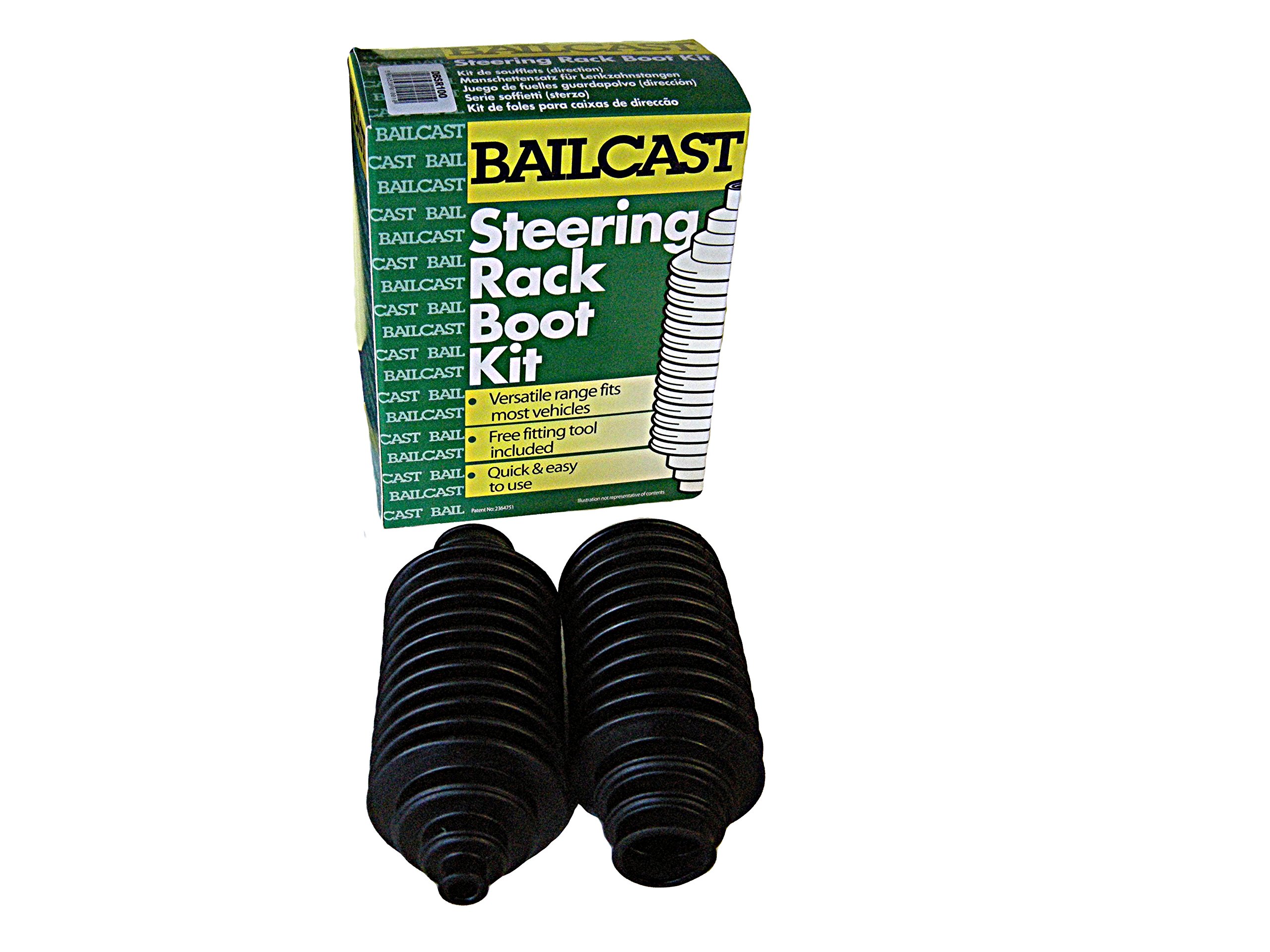 Bailcast DBSR100 Duraboot Steering Rack Boot Range