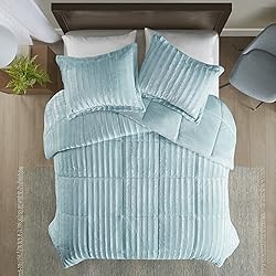 Madison Park Duke Luxe Faux Fur Reversible