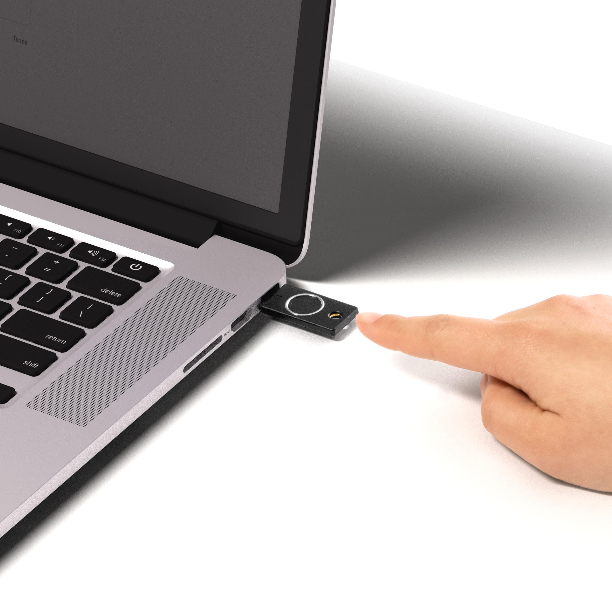 Yubico YubiKey Bio (FIDO Edition) - Basic Compatibility - Multi-Factor authentication (MFA) Security Key and passkey, Connect via USB-A, Biometric, FIDO Certified - Protect Your Online Accounts