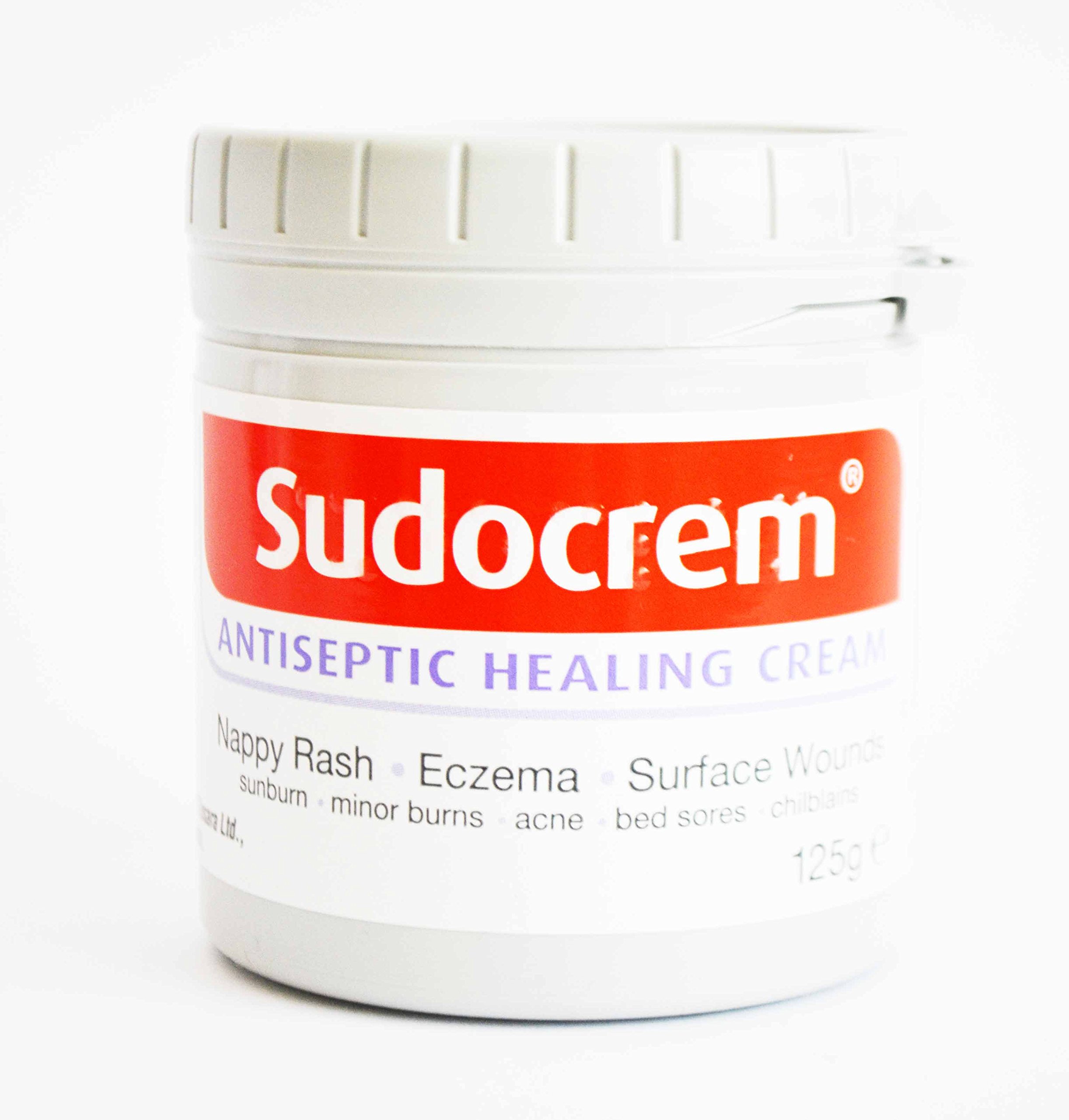 Sudocrem Antiseptic Healing Cream For Nappy Rash, Eczema, Burns and more 125g