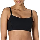Amazon Essentials Women's Active FormFlex Buttery Soft Light Support Sweetheart Neck Yoga Sports Bra