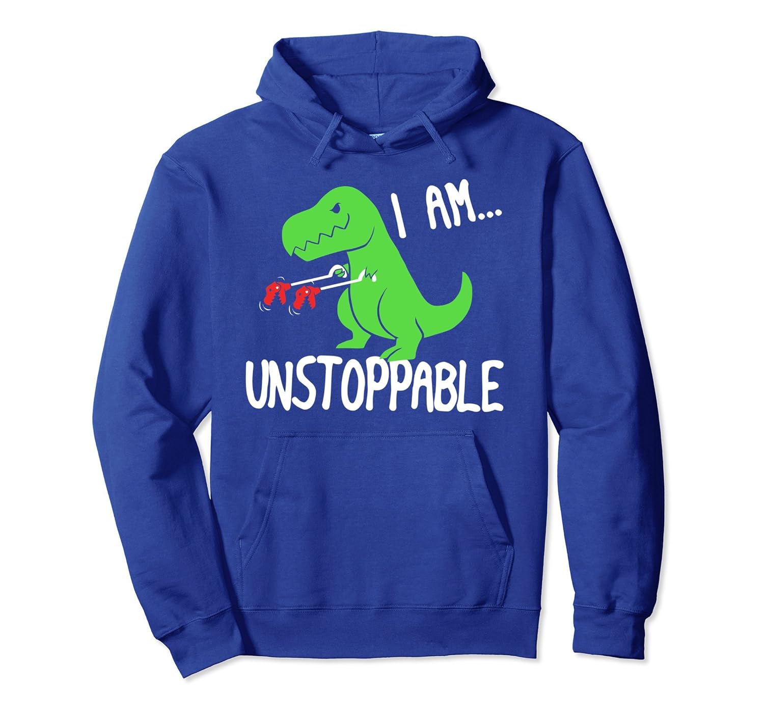 I Am Unstoppable - Funny T-rex Dinosaur Xmas Hoodie- TPT