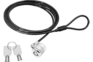 YACSEJAO Notebook/Laptop Combination Lock Security Cables 1.8M Office Dormitory Meeting Study Room Security Lock，for Laptops,