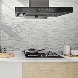 AULIGET 20 Sheets Faux Stone Peel and Stick