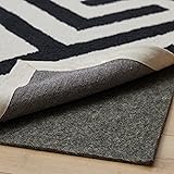 Gorilla Grip Felt and Natural Rubber Stay in Place Slip Resistant Rug Pad, 1/4” Thick, 2x10 FT Protective Padding for Under A