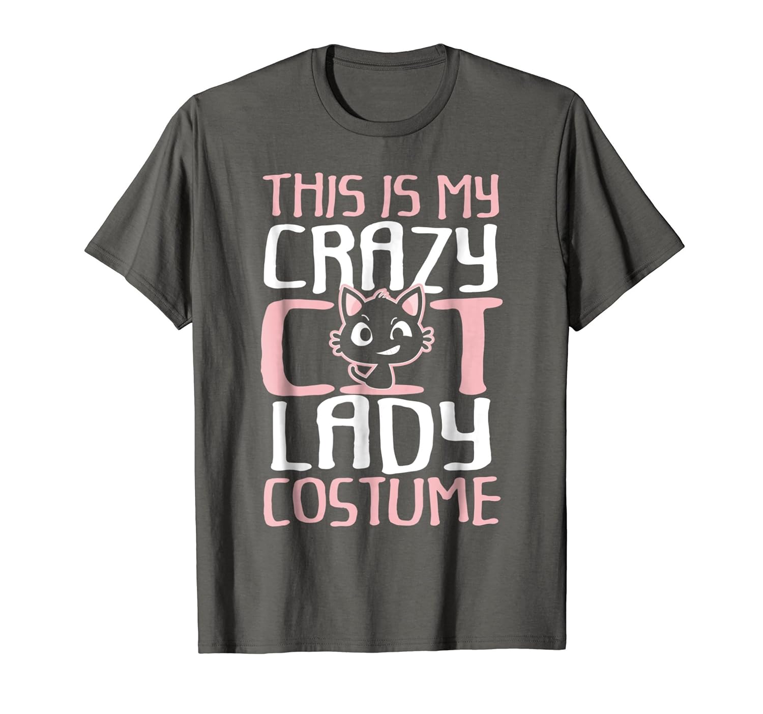 Halloween This is My Crazy Cat Lady Costume Funny T-shirt- TPT