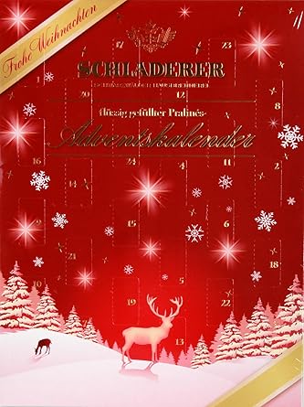 Schladerer Pralinés Adventskalender, 1er Pack (1 x 255 g)