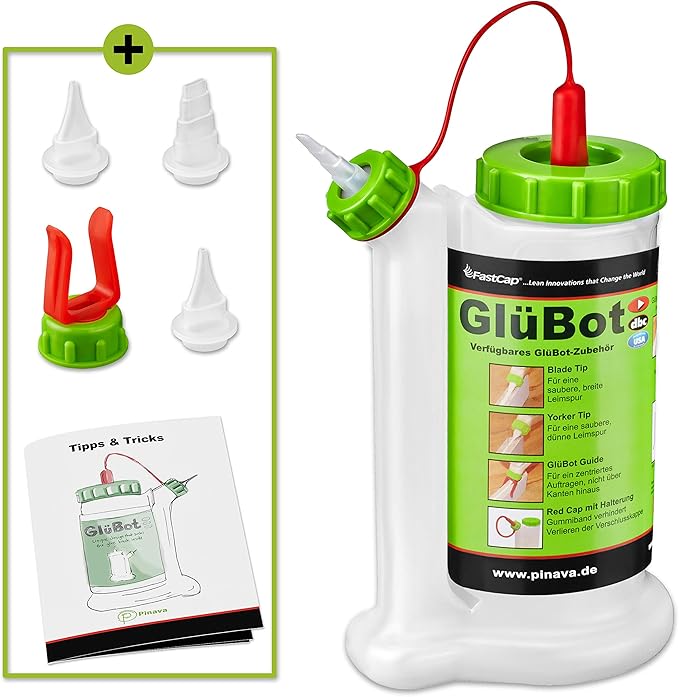 GluBot Glue Bottle, green Amazon.de Baumarkt