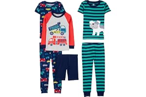 Conjunto de pijama Conjunto de pijama de algodão confortável, Simple Joys by Carter's, Meninos