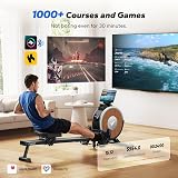 MERACH Rowing Machine Magnetic Rower with 16 Levels Quiet Resistance view 5